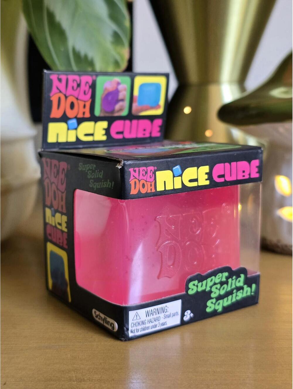 NIB Needoh Nice Cube - PINK